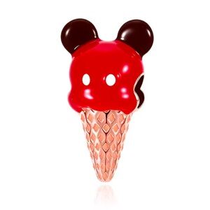 NWOT Mickey Mouse Ice Cream Cone Charm Sterling Silver 925